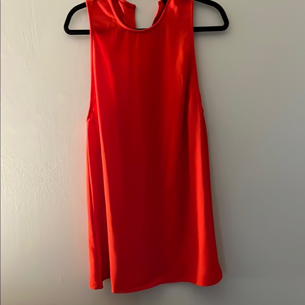 American Apparel Red Sleeveless Dress